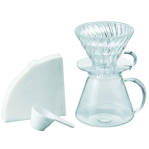 Hario V60-02 Glass Dripper Set - Image 2